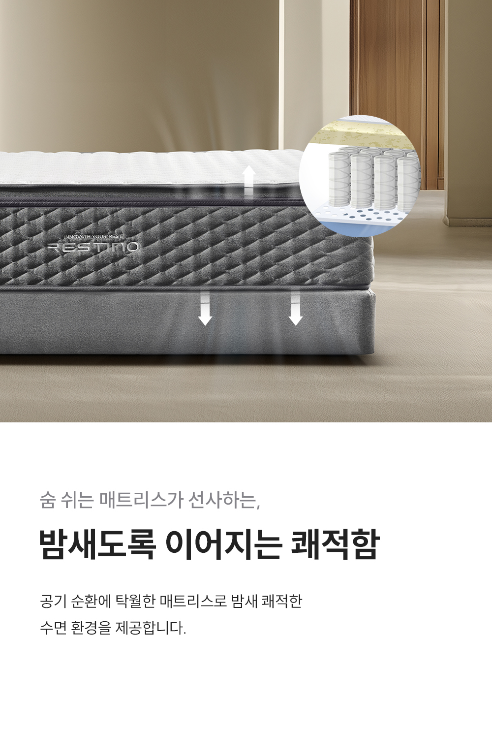 쿠쿠 CRM-C01SEMQ 레스티노 매트리스 직접관리 상세이미지 7