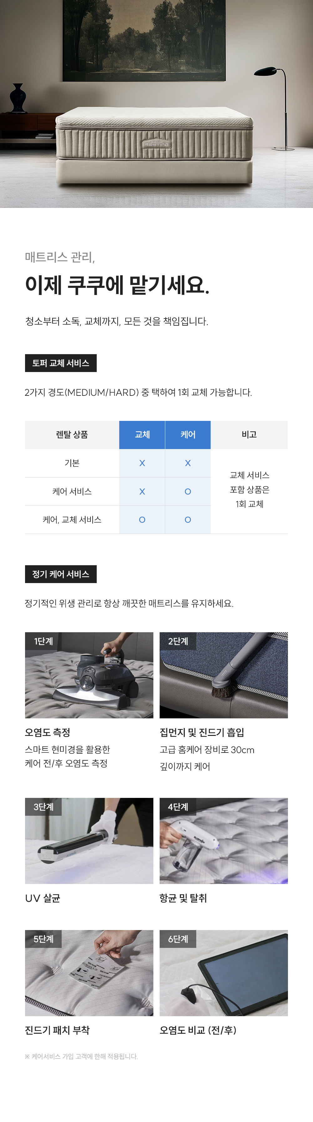 쿠쿠 CRM-D01HEHSS 레스티노 매트리스 직접관리 상세이미지 10